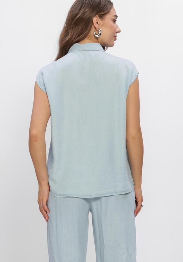 NUKUS Dames Blouses Sanne Top Lichtblauw - Foto 3