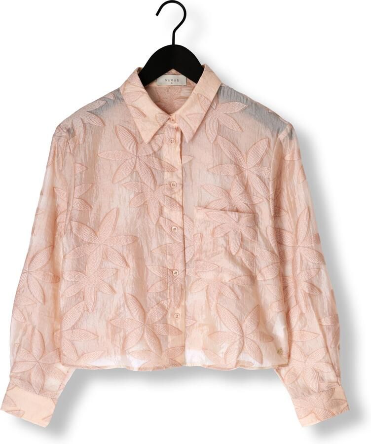 NUKUS Dames Blouses Sorrento Blouse Flower Roze