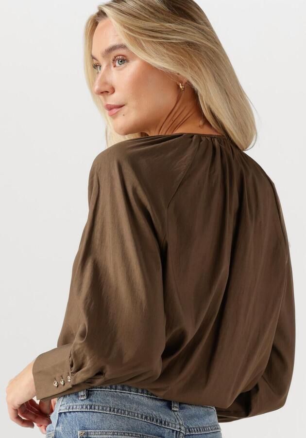 NUKUS Dames Blouses Sterre Blouse Bruin - Foto 2
