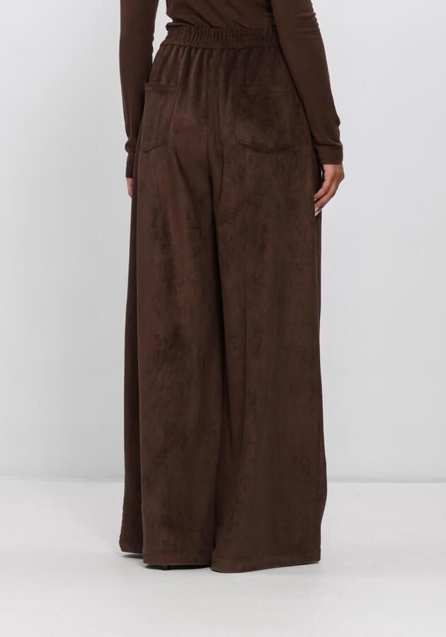 NUKUS Dames Broeken Bertie Pants Suede Bruin - Foto 2