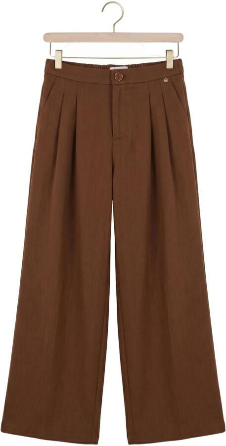 NUKUS Dames Broeken Bodine Pants Bruin - Foto 4