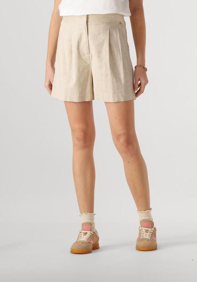 NUKUS Dames Broeken Daphne Shorts Zand - Foto 4