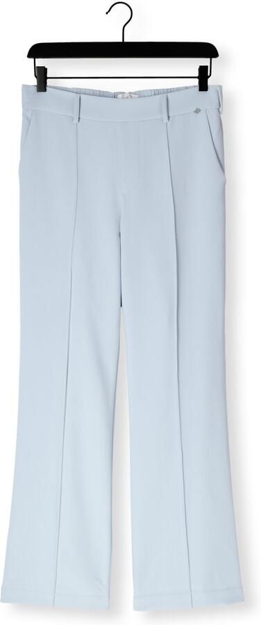 NUKUS wide leg high waist broek lichtblauw - Foto 4