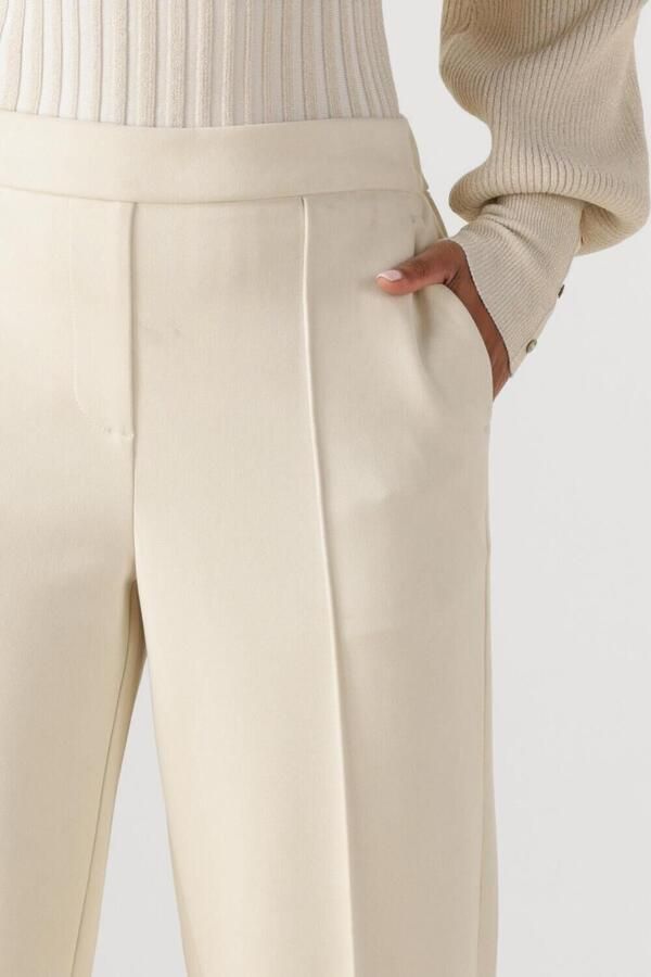 NUKUS Dames Broeken Jill Pants Suedine Gebroken Wit - Foto 2