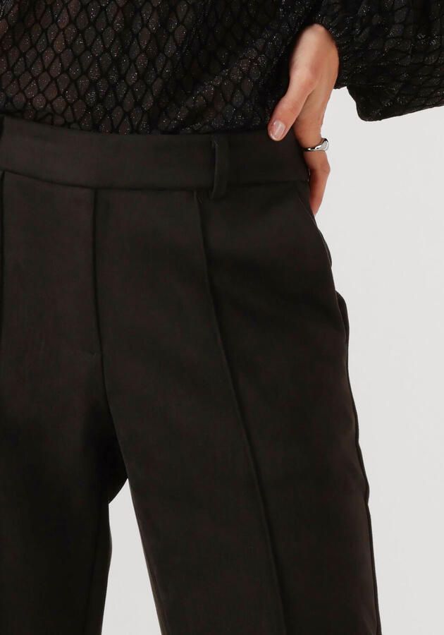NUKUS Dames Broeken Jill Pants Suedine Zwart - Foto 2