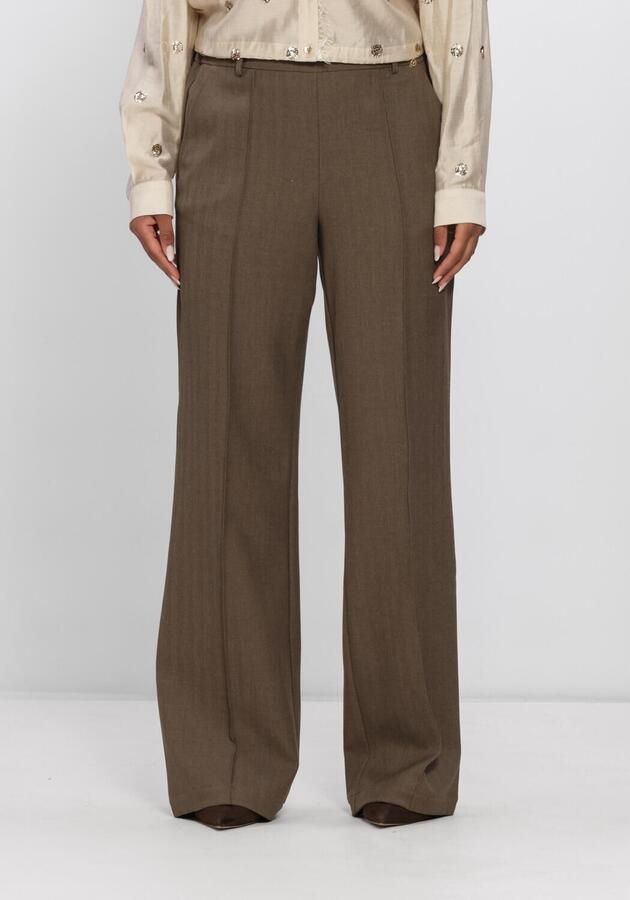 NUKUS Dames Broeken Jill Pants Taupe