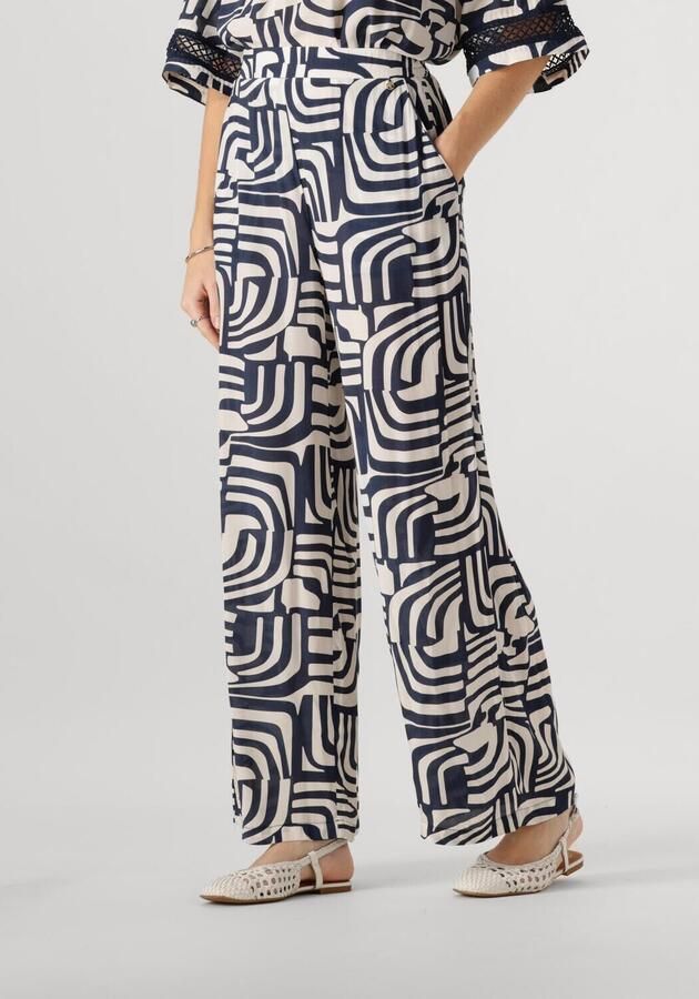 NUKUS Dames Broeken Josephine Pants Donkerblauw - Foto 4