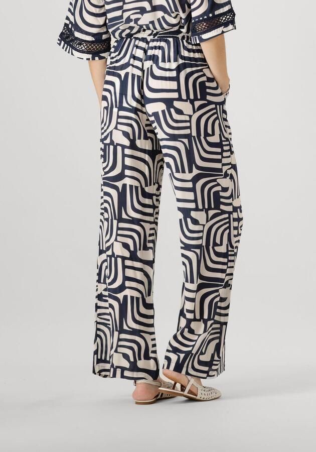 NUKUS Dames Broeken Josephine Pants Donkerblauw
