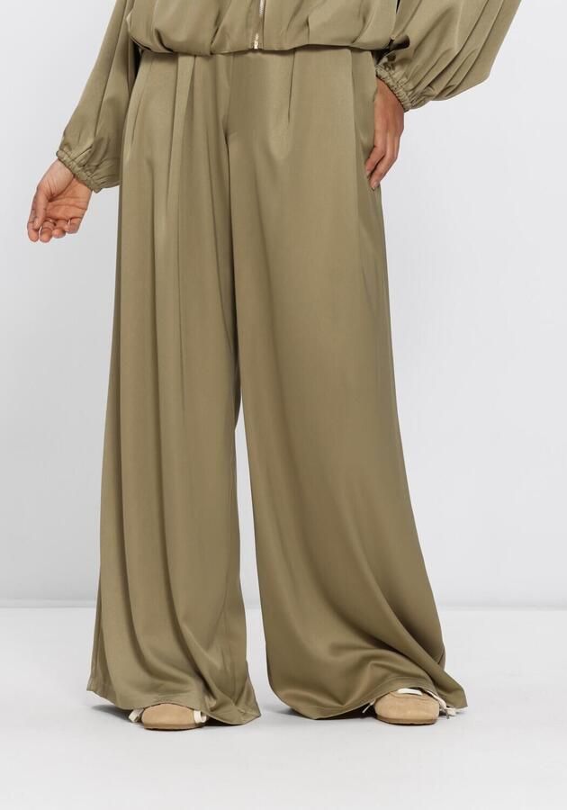 NUKUS Dames Broeken Juna Pants Khaki