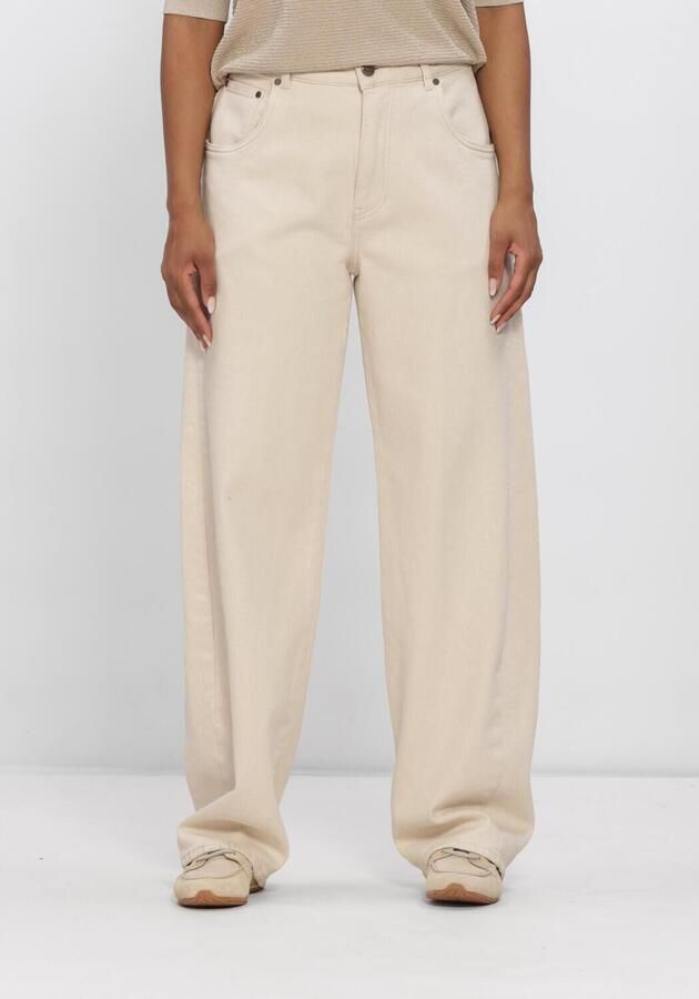 NUKUS Dames Broeken Petra Pants Ecru