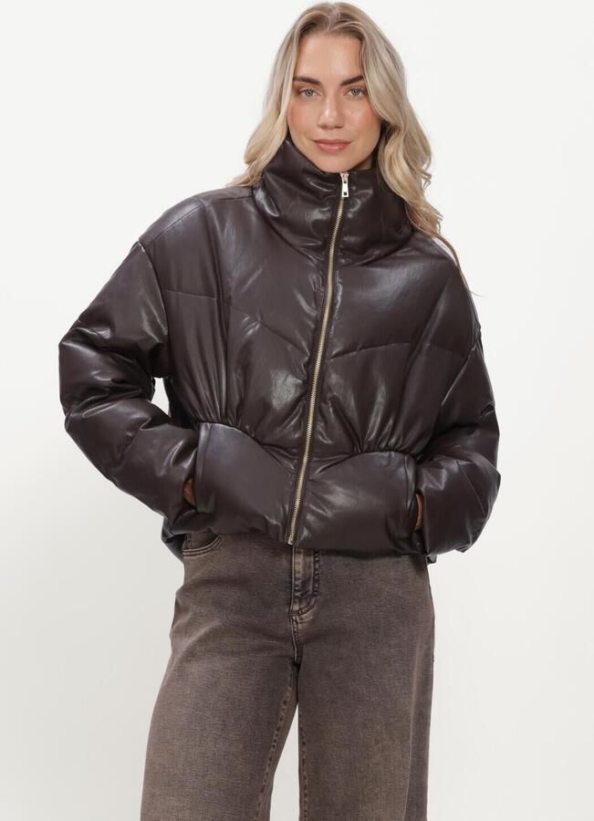 NUKUS Dames Jassen Angelina Jacket Bruin