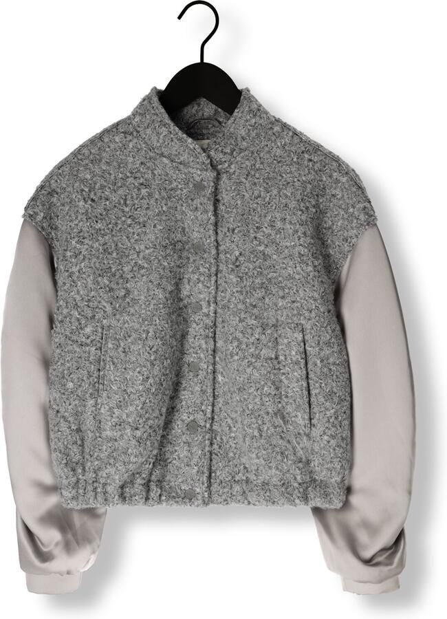 NUKUS Dames Jassen Baltimore Jacket Satin Grijs