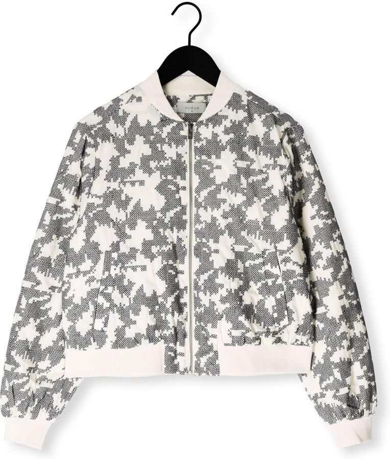NUKUS Dames Jassen Charlie Bomber Cross Creme - Foto 2