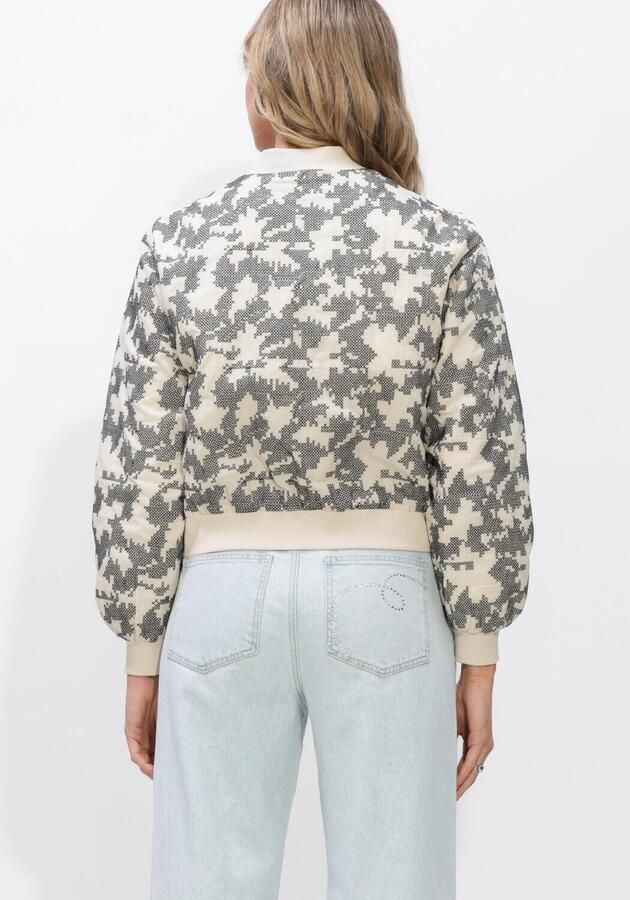 NUKUS Dames Jassen Charlie Bomber Cross Creme - Foto 4