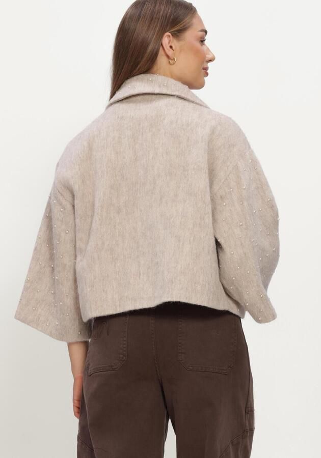 NUKUS Dames Jassen Danique Jacket Pearls Beige - Foto 3