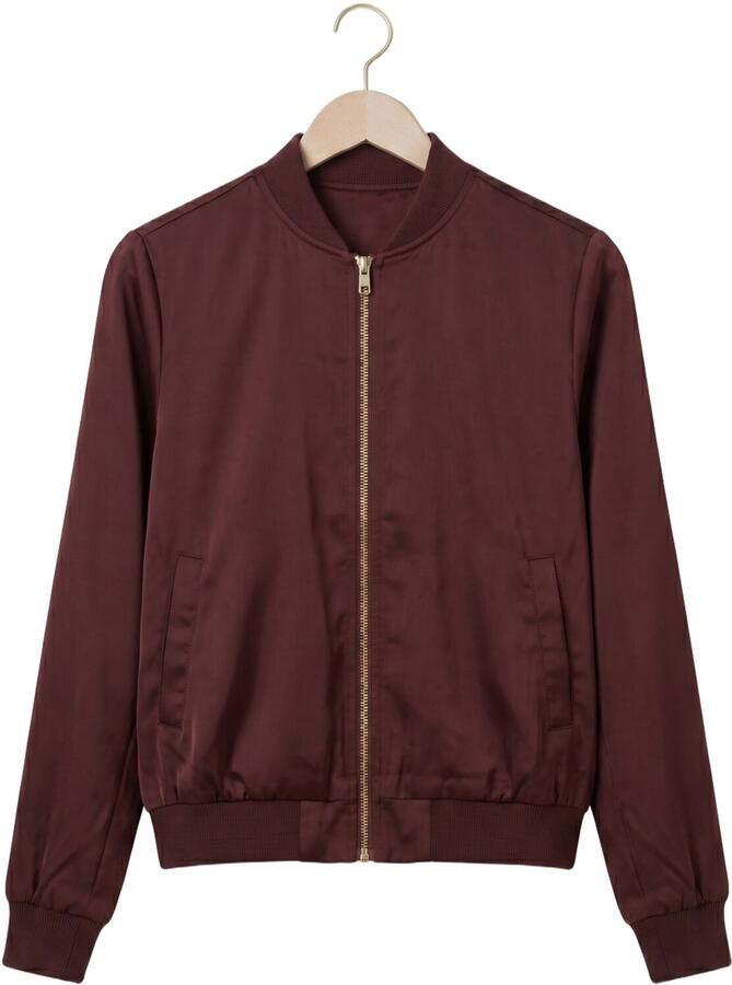NUKUS Dames Jassen Dena Jacket Shiny Bordeaux - Foto 2