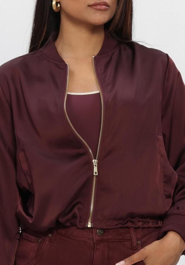 NUKUS Dames Jassen Dena Jacket Shiny Bordeaux - Foto 4
