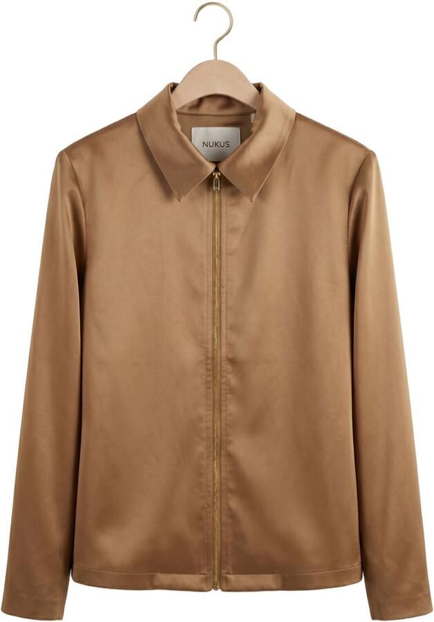 NUKUS Dames Jassen Doreen Bomber Beige - Foto 4