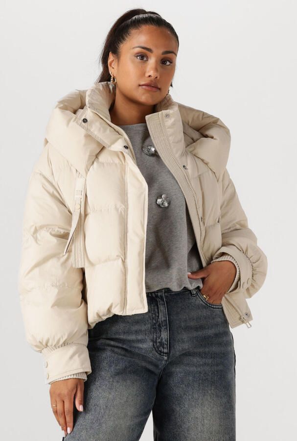 NUKUS Dames Jassen Emilia Jacket Zand - Foto 4