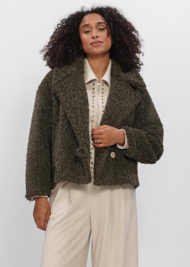 NUKUS Dames Jassen Halle Jacket Donkergroen