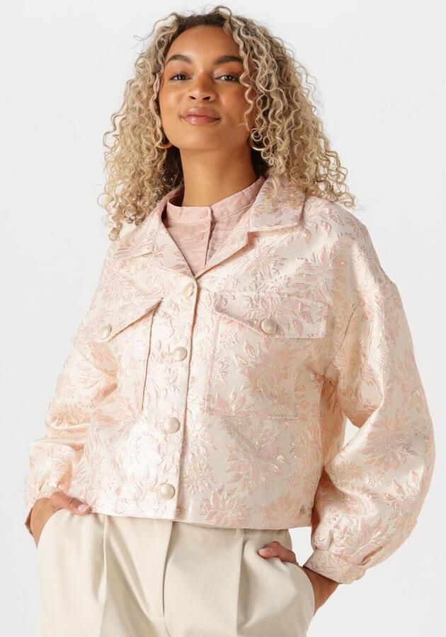 NUKUS Dames Jassen Harmony Jacket Flower Roze - Foto 1