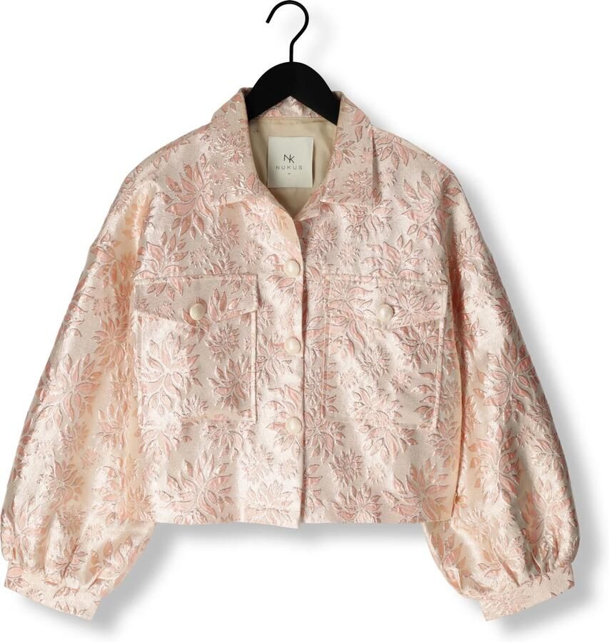 NUKUS Dames Jassen Harmony Jacket Flower Roze - Foto 2