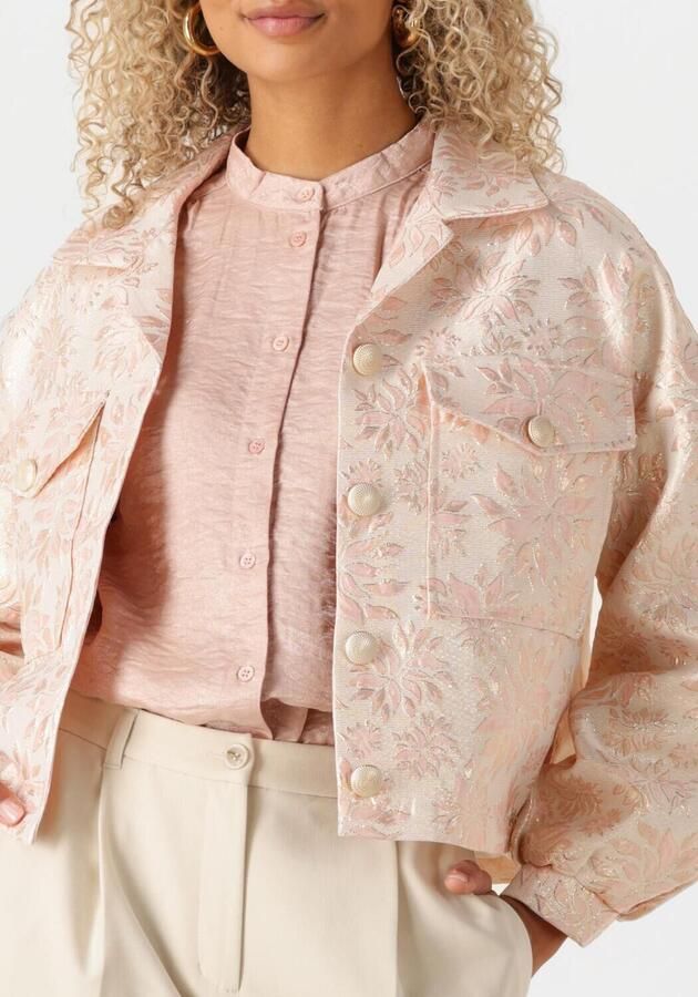 NUKUS Dames Jassen Harmony Jacket Flower Roze - Foto 3