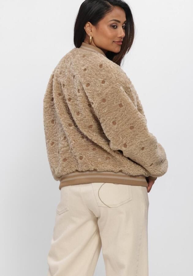 NUKUS Dames Jassen Henny Jacket Dots Beige - Foto 3