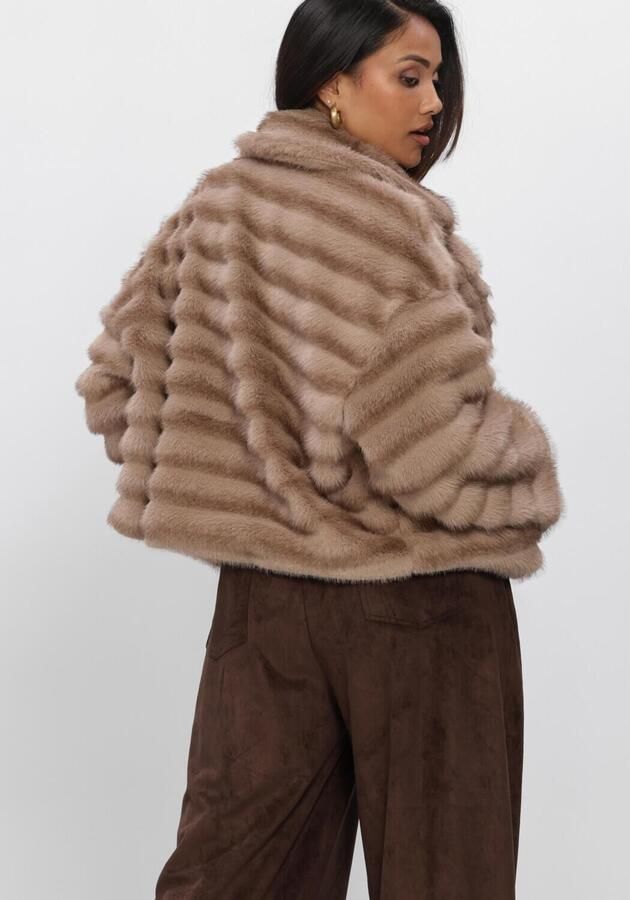 NUKUS Dames Jassen Hilde Jacket Fluffy Beige - Foto 3