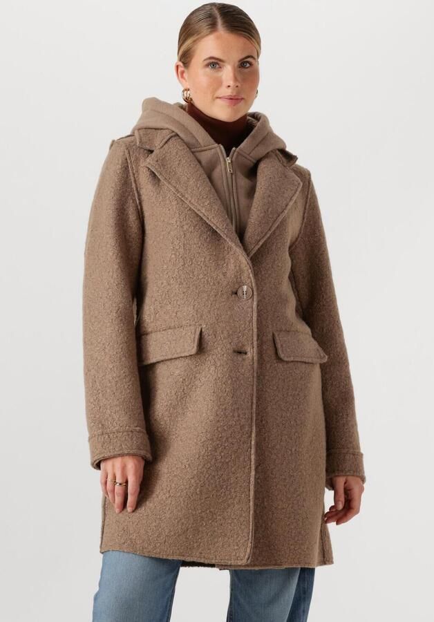 NUKUS Dames Jassen Inna Jacket Boucle Camel - Foto 4