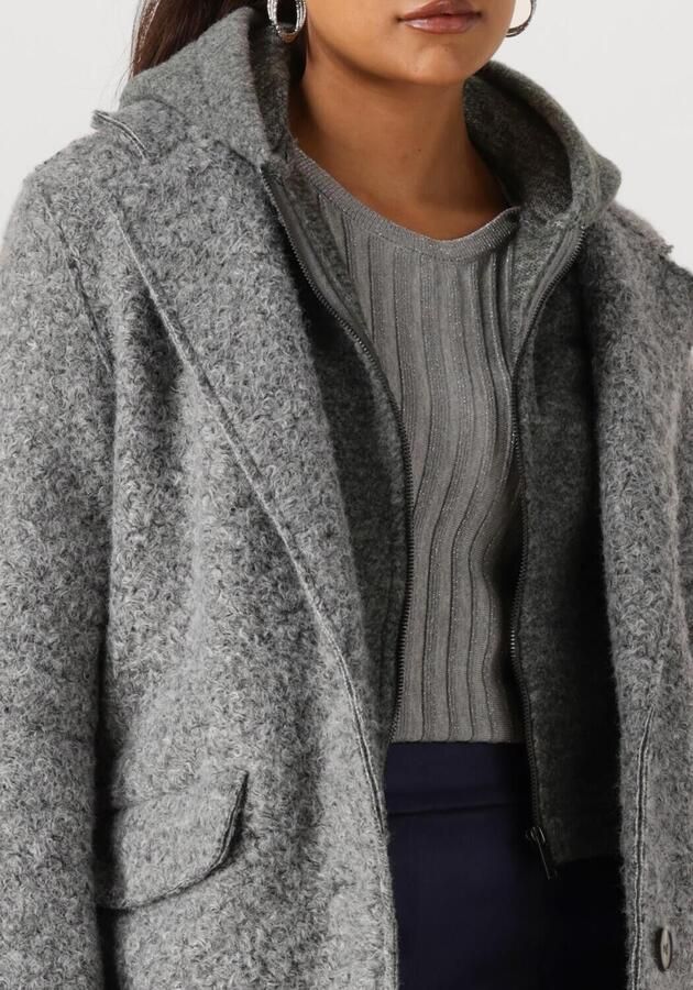 NUKUS Dames Jassen Inna Jacket Boucle Grijs - Foto 2