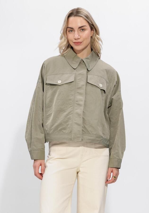 NUKUS Dames Jassen Lia Jacket Khaki