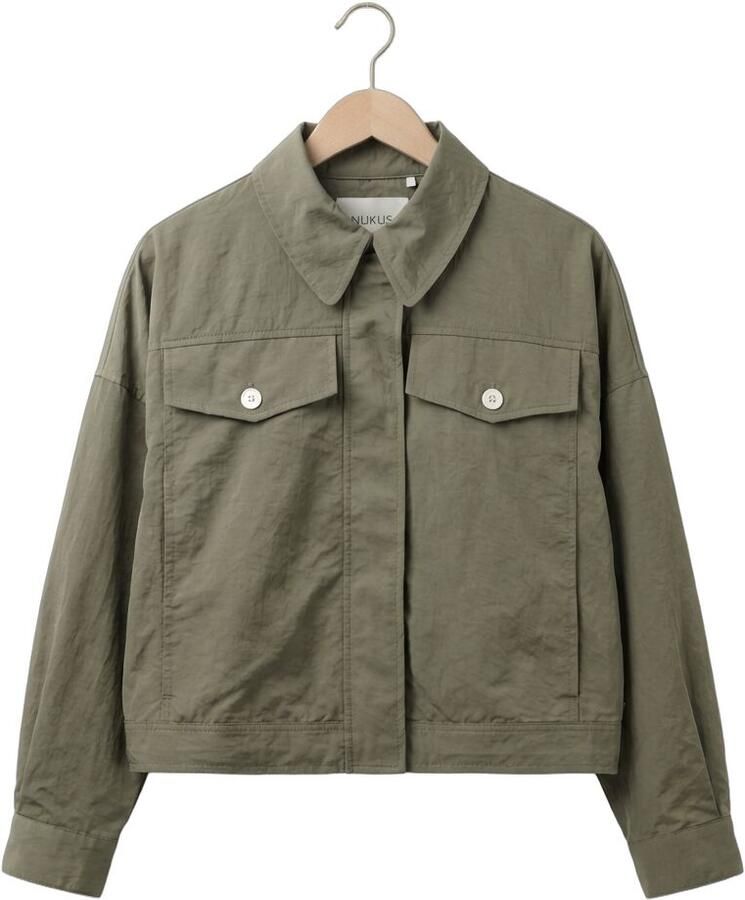 NUKUS Dames Jassen Lia Jacket Khaki - Foto 2