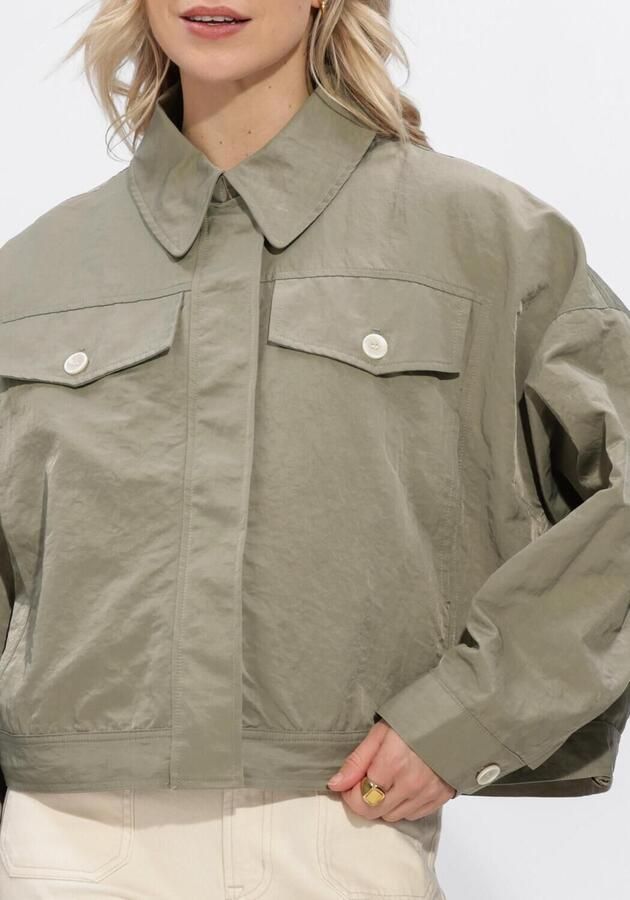 NUKUS Dames Jassen Lia Jacket Khaki - Foto 4