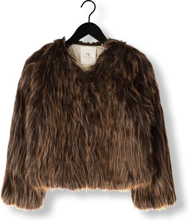 NUKUS Dames Jassen Lori Jacket Bruin