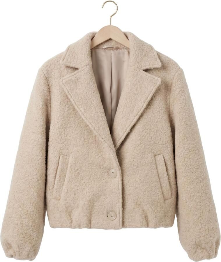 NUKUS Dames Jassen Madelin Jacket Boucle Beige - Foto 2
