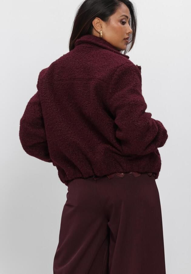 NUKUS Dames Jassen Madelin Jacket Boucle Bordeaux - Foto 3