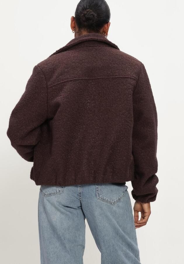 NUKUS Dames Jassen Madelin Jacket Boucle Bruin - Foto 3