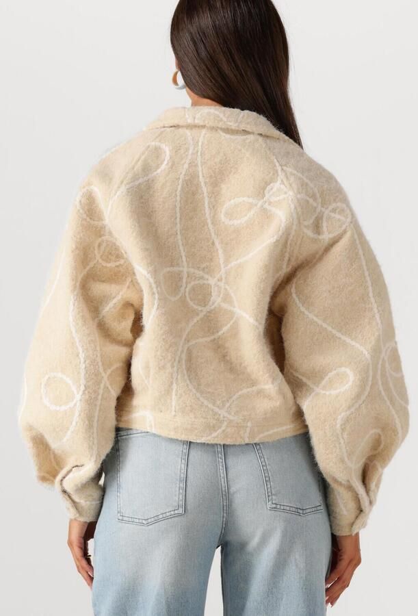 NUKUS Dames Jassen Milou Jacket Beige - Foto 3