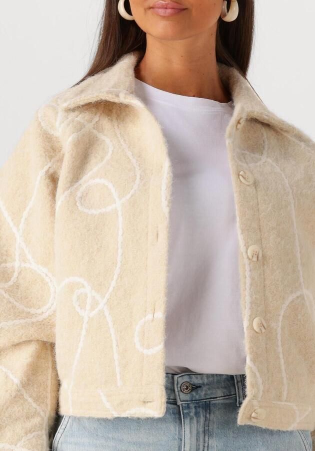 NUKUS Dames Jassen Milou Jacket Beige - Foto 2