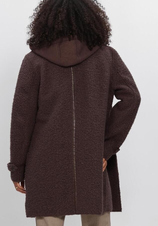 NUKUS Dames Jassen Mirthe Coat Boucle Bruin - Foto 2