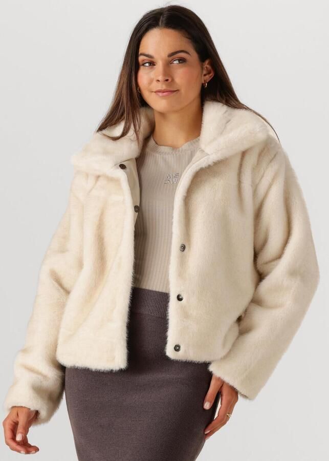 NUKUS Dames Jassen Pleun Jacket Ecru - Foto 4