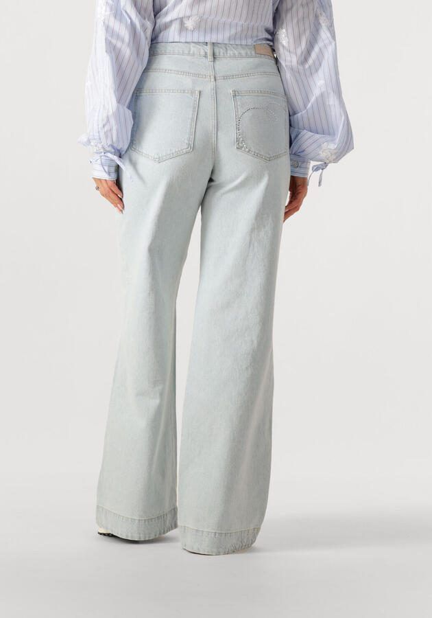 NUKUS Dames Jeans Abby Pants Denim Strass Lichtblauw - Foto 2