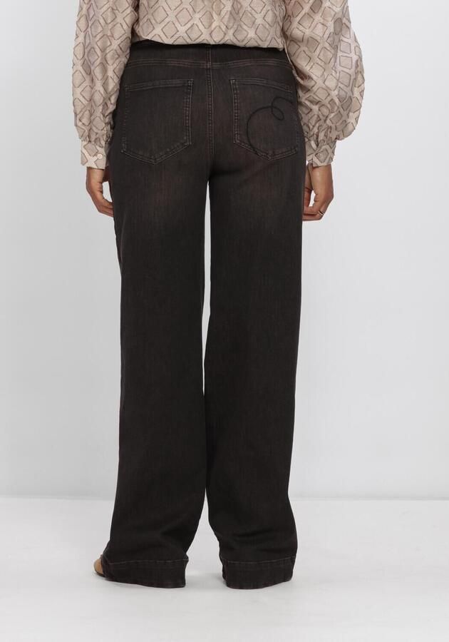 NUKUS Dames Jeans Abby Pants Denim Zwart - Foto 2