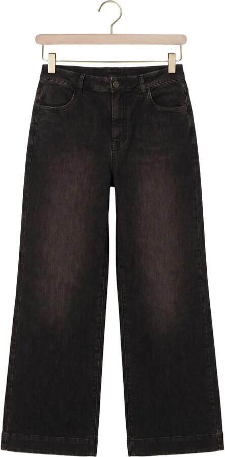 NUKUS Dames Jeans Abby Pants Denim Zwart - Foto 4