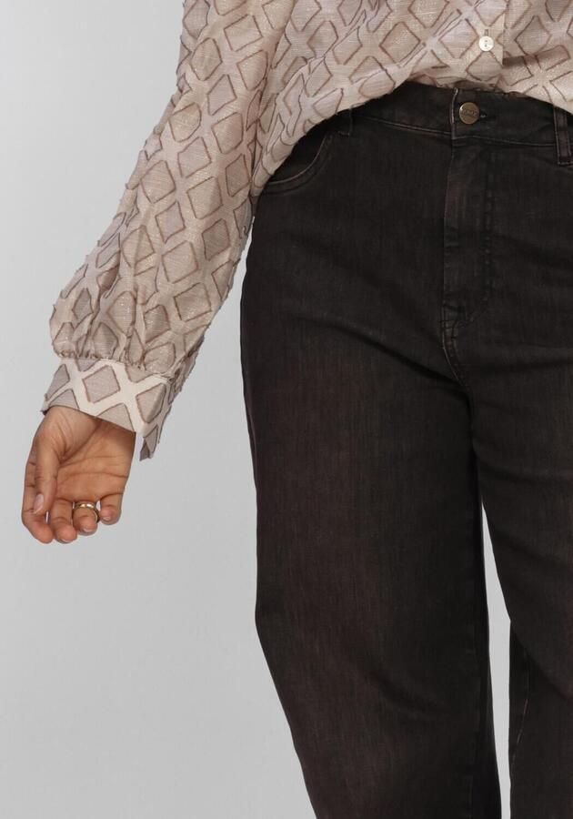NUKUS Dames Jeans Abby Pants Denim Zwart - Foto 3