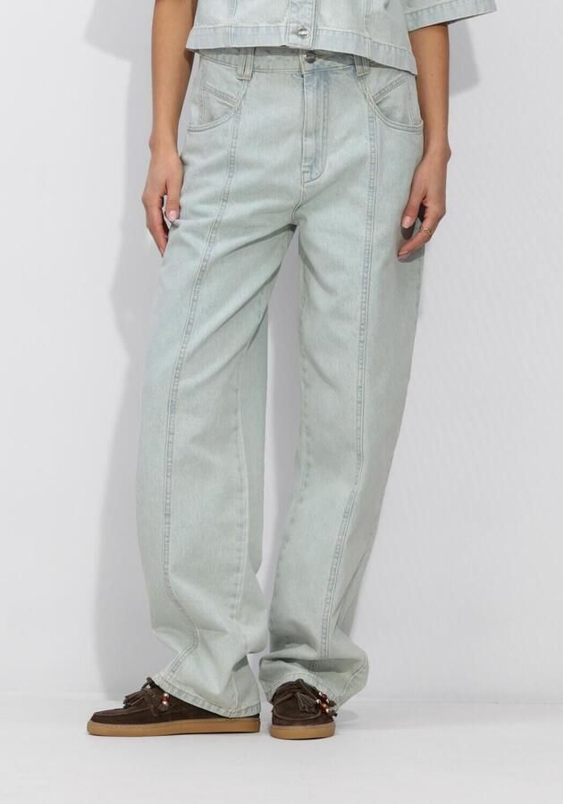NUKUS Dames Jeans Blair Pants Lichtblauw