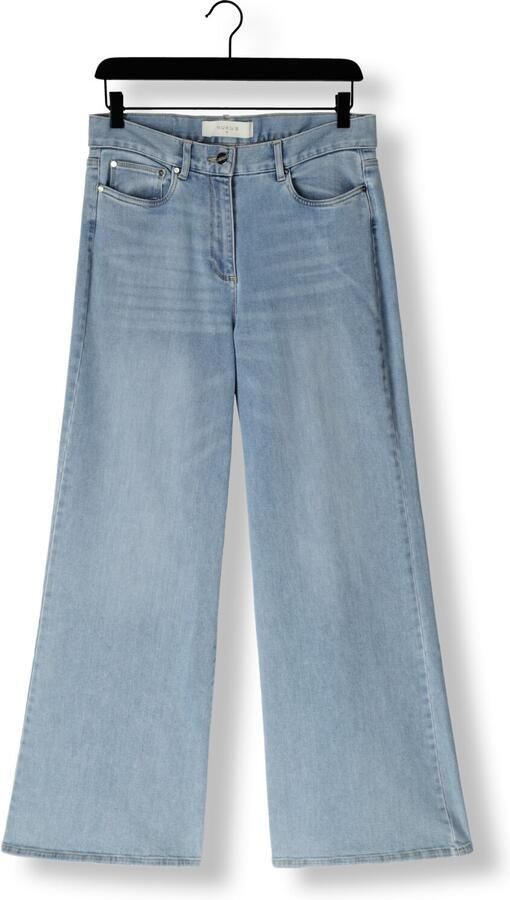 NUKUS wide leg high waist jeans light blue denim - Foto 3
