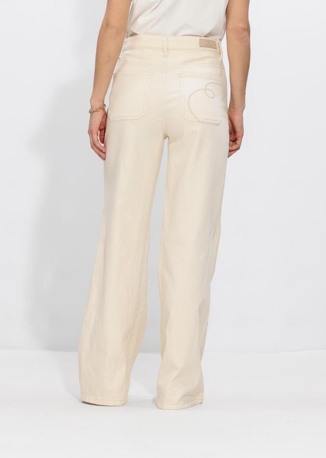 NUKUS Scarlet high waist flared jeans ecru - Foto 2