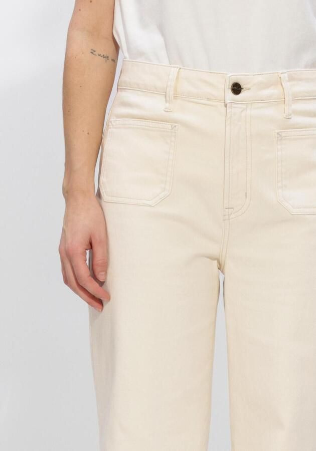 NUKUS Scarlet high waist flared jeans ecru - Foto 3
